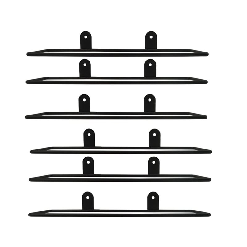 Wine Rack Wall Mount - AB66-6 szt. Wiszący na ścianie stojak