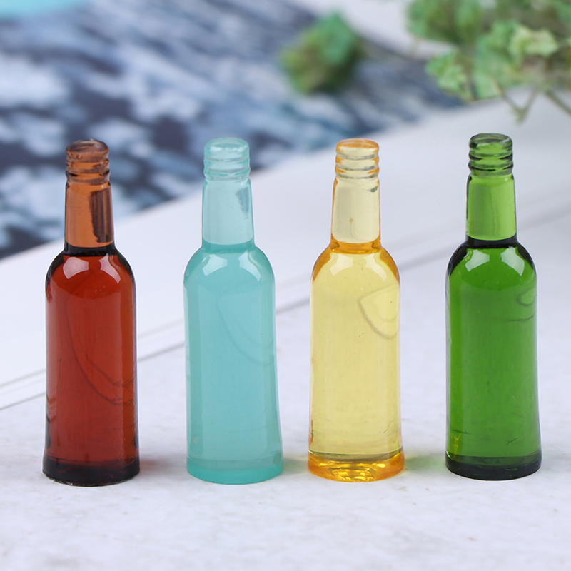 Wine With Beer - 6 szt. Miniaturowe butelki piwa, wina