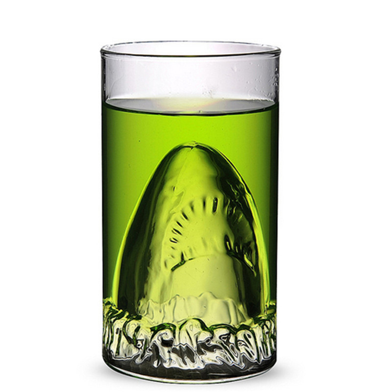 Whisky Beer And Wine - 300ml Shark picie podwójne szkło ścienne