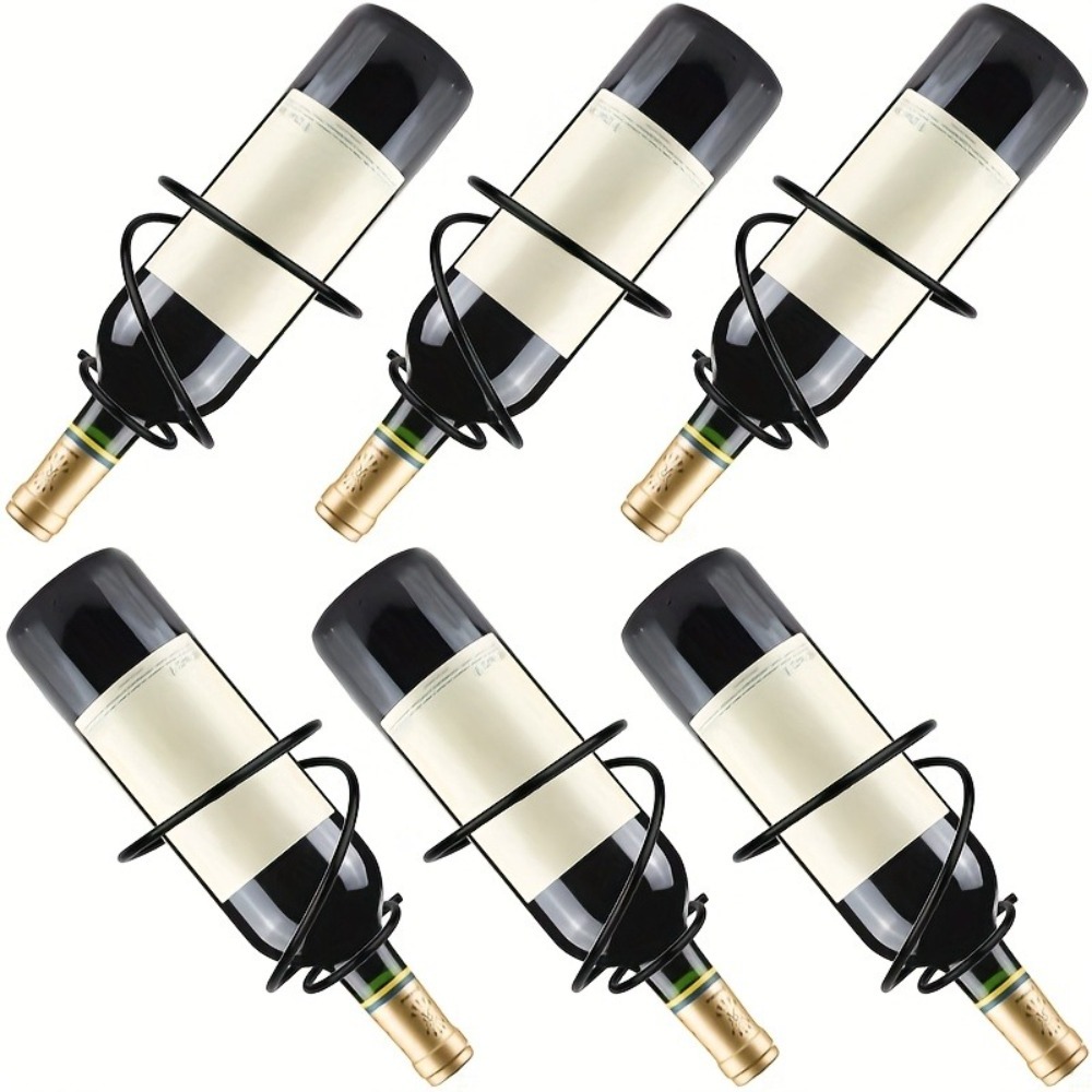 Wine Rack Wall Mount - 1 szt. Minimalistyczny, pojedynczy, ścienny stojak