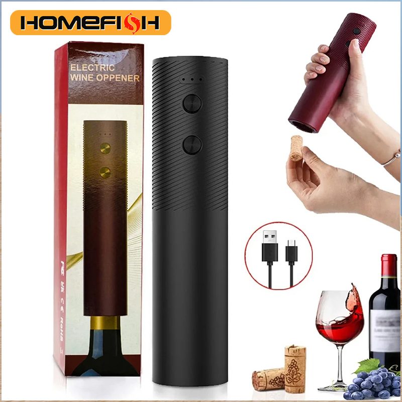 Wine Opener Electric - Elektryczny otwieracz do wina HOMEFISH, automatyczny