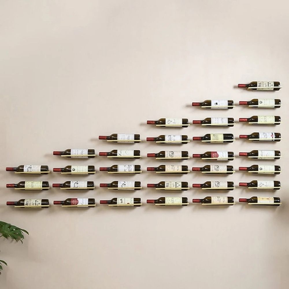 Wine Rack Wall Mount - Metalowy wieszak na wino do powieszenia