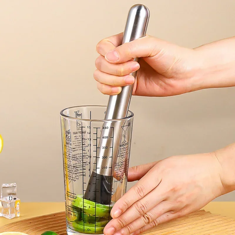 Muddler Cocktail Bar - Młotek do kruszenia lodu ze stali