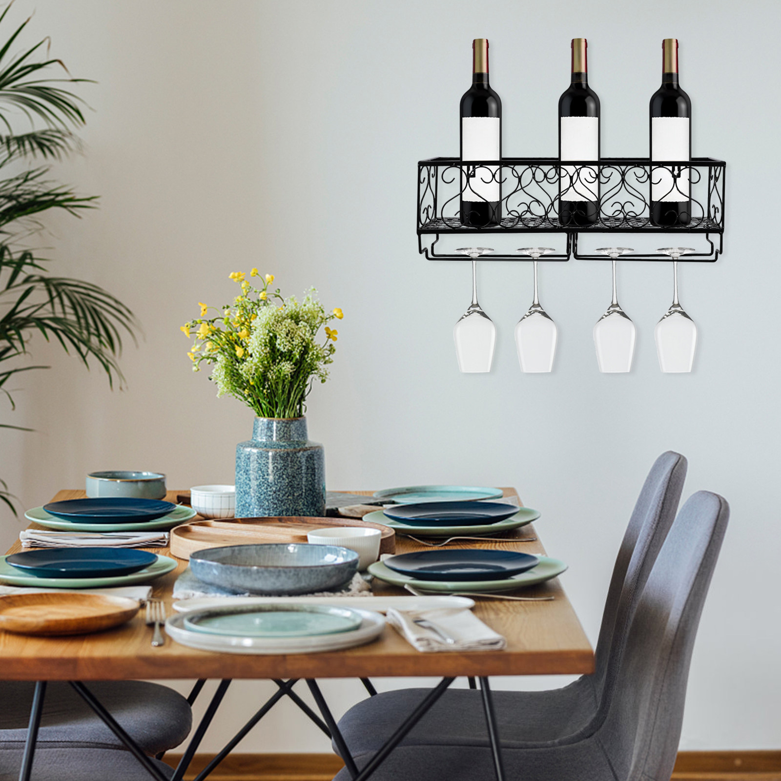 1 szt. Metalowy wieszak na but – Wine Rack Wall Mount recenzja i cena