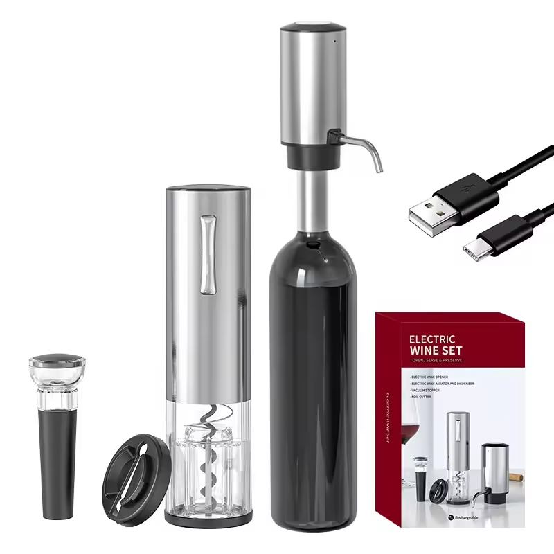 2024 Nowy projekt 4 w 1 Elektr – Wine Opener Electric recenzja i cena