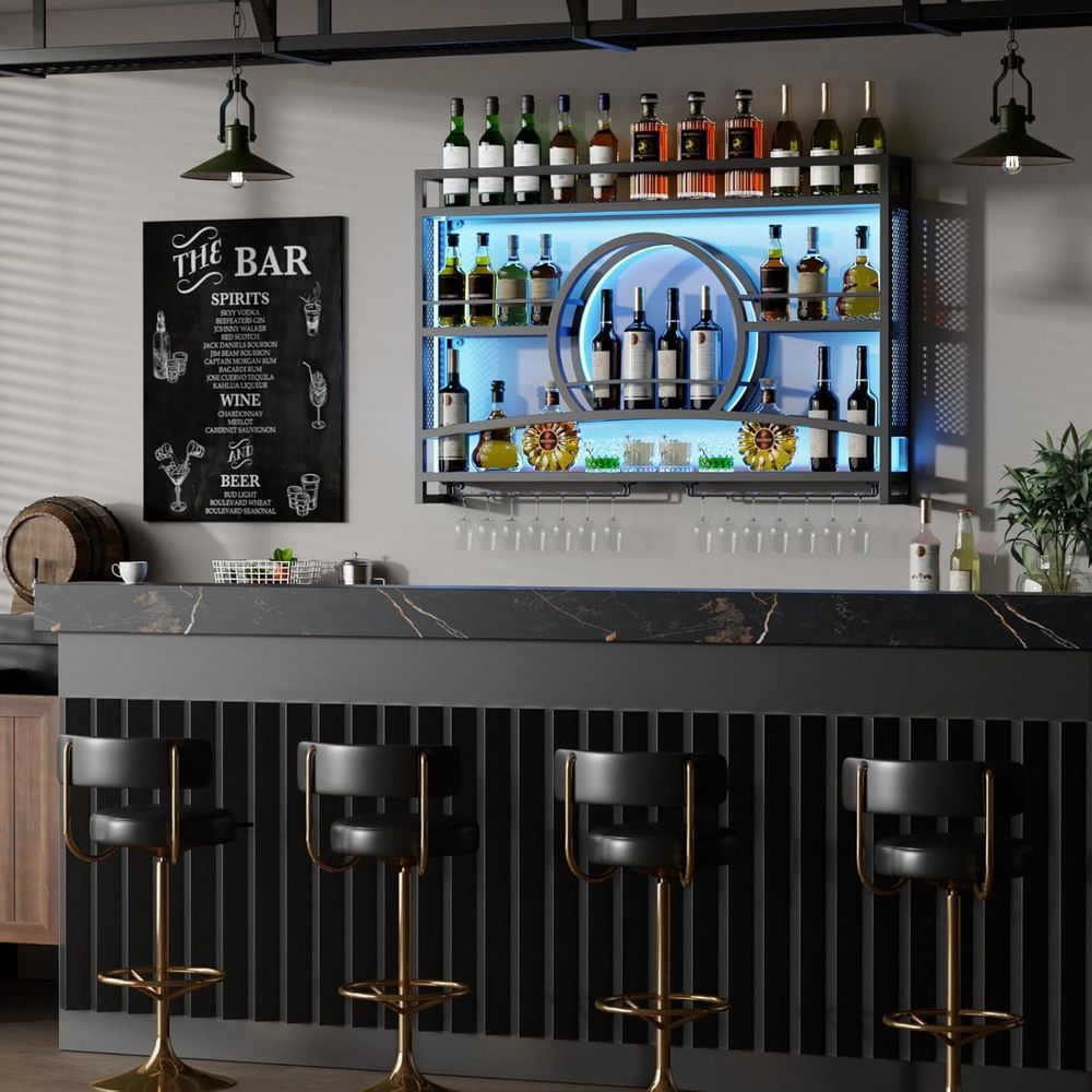 3-poziomowy regał na wino 117  – Wine Rack Wall Mount recenzja i cena