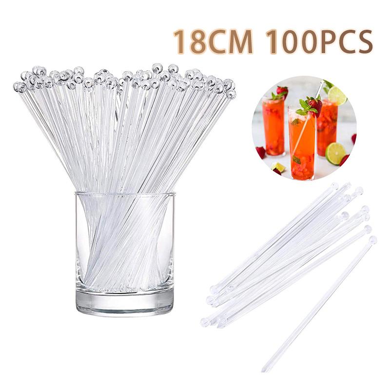 100 szt. Przezroczyste mieszad – Muddler Cocktail Bar recenzja i cena