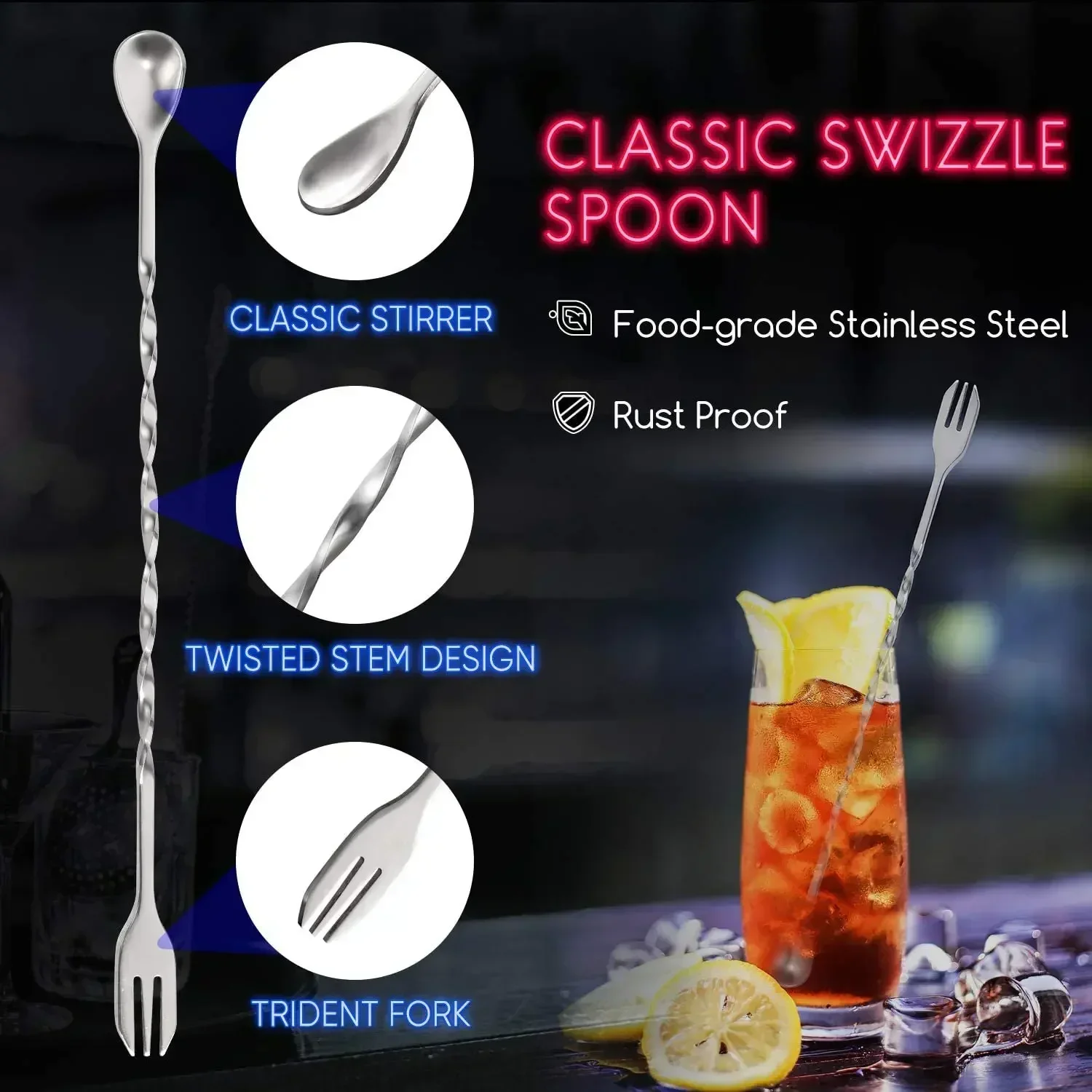 Zestaw do koktajli ze stali ni – Muddler Cocktail Bar recenzja i cena