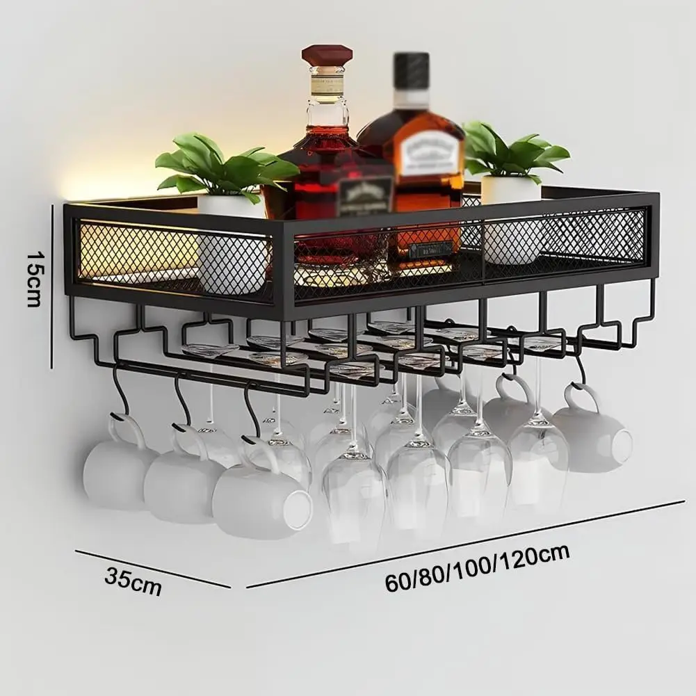 Wieszak na wino montowany na ś – Wine Rack Wall Mount recenzja i cena