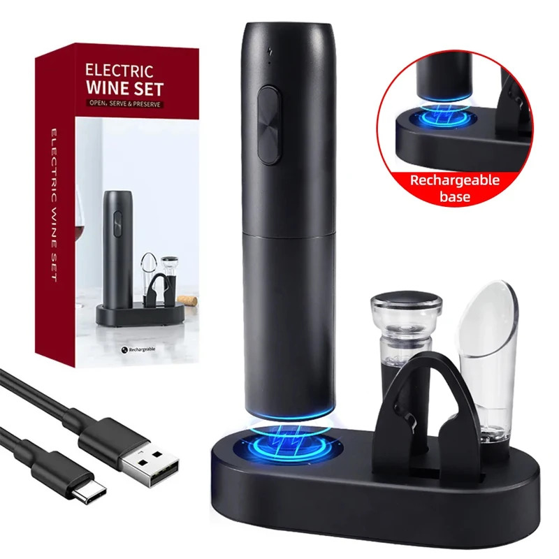 Elektryczny otwieracz do wina  – Wine Opener Electric recenzja i cena